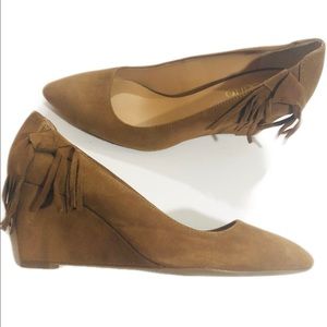 Franco Sarto Tan Faryl (Francisco) wedge pointy 6